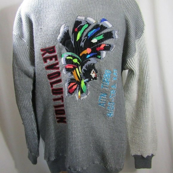 Vintage 1985 REVOLUTION Tokyo Pullover Sweater - Picture 2 of 5